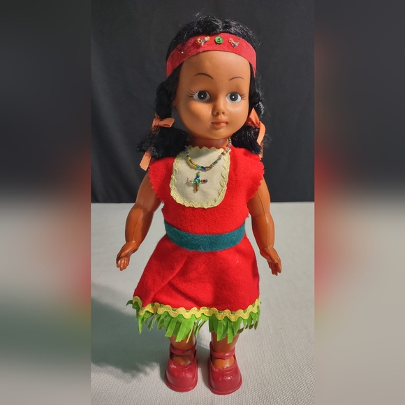 Unbranded Other Vintage Plastic Indian Doll Poshmark